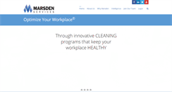 Desktop Screenshot of marsden.com